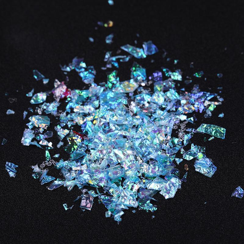 12 Grids Irregular Aluminum Nail Foil - Image 4