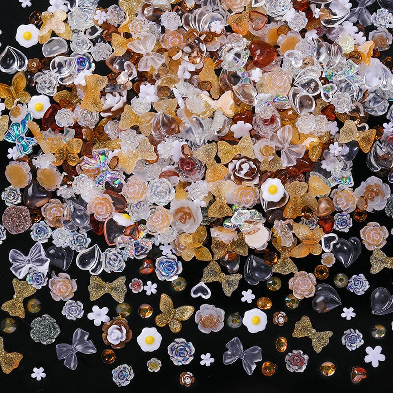 100pcs 3D Nail Decoration #03 Random Mixed