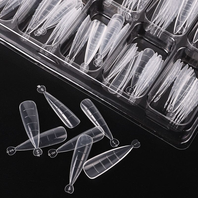 100pcs Mold Tips for Extension Nails (With Scale) - Image 10