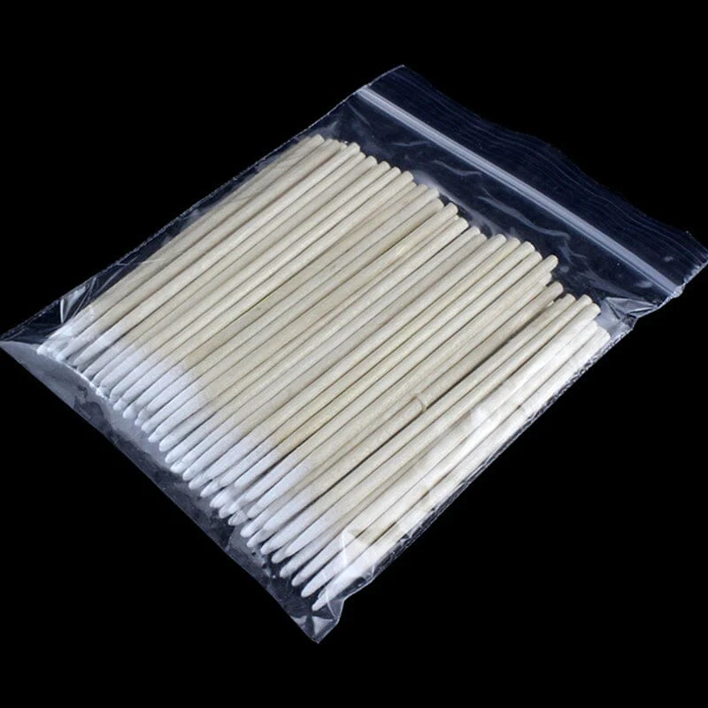 100pcs 10cm Pointed Cotton Swabs - Image 5