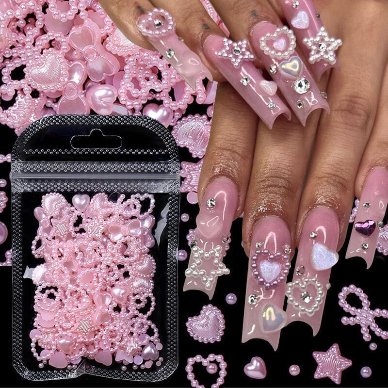 100pcs Random Mixed 3D Nail Decoration #06 - Image 15