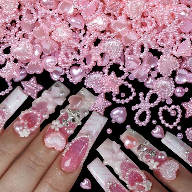 100pcs Random Mixed 3D Nail Decoration #06 - Image 16