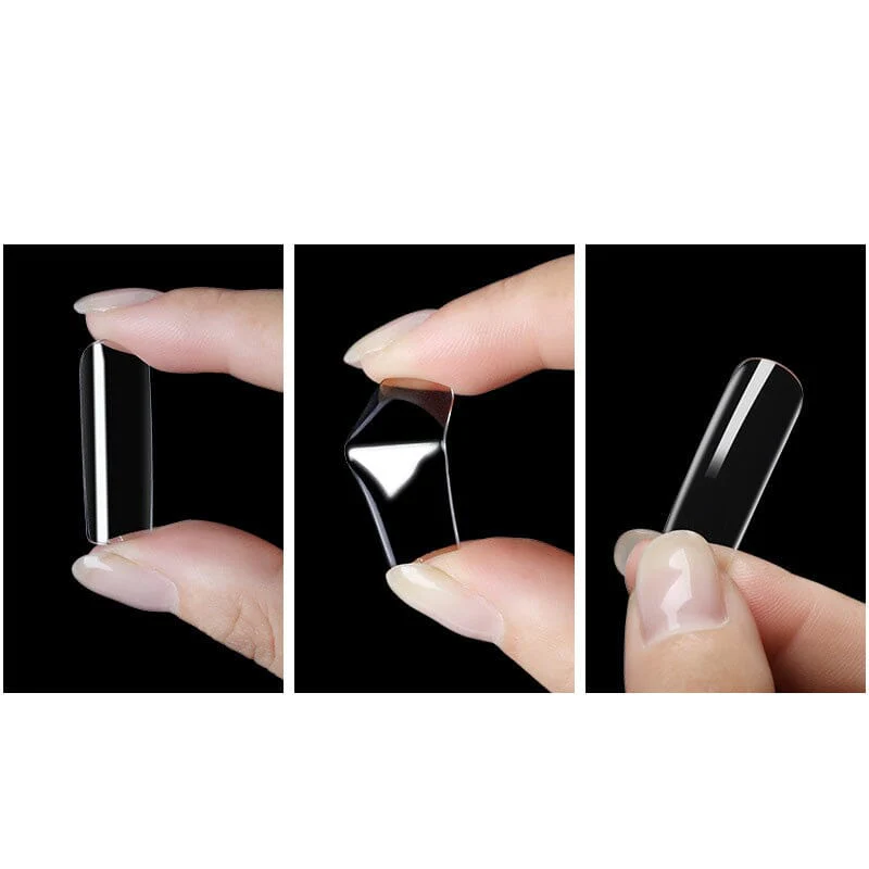 100pcs Oval Transparent False Nail Tips - Image 11