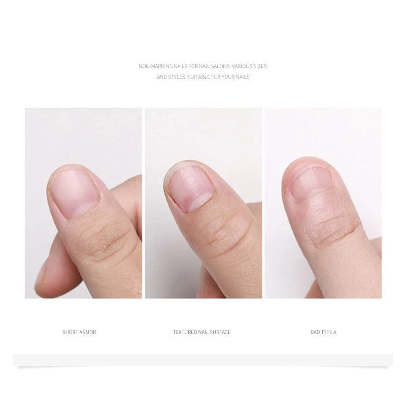 100pcs Oval Transparent False Nail Tips - Image 9