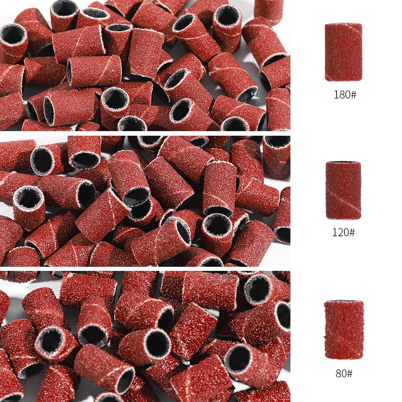 100pcs Sanding Bands for Nail Drill Bits - Image 4