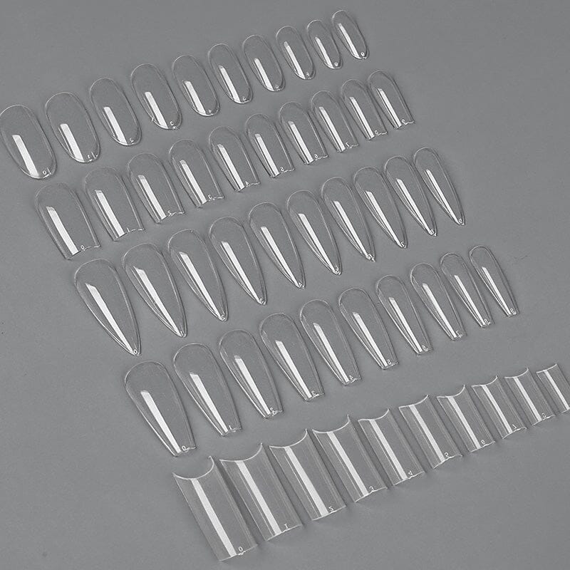 100pcs Transparent False Nail Tips - Image 4