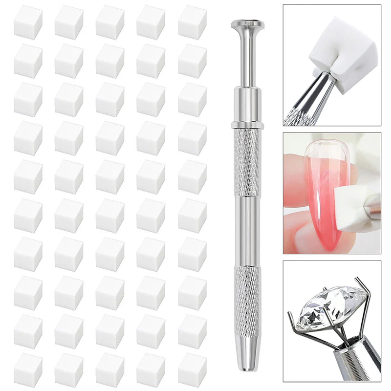 100pcs White Sponges Grabbing Pen Set - Image 5
