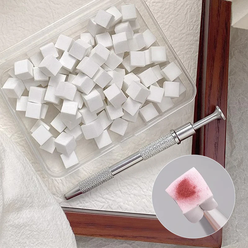100pcs White Sponges Grabbing Pen Set - Image 8