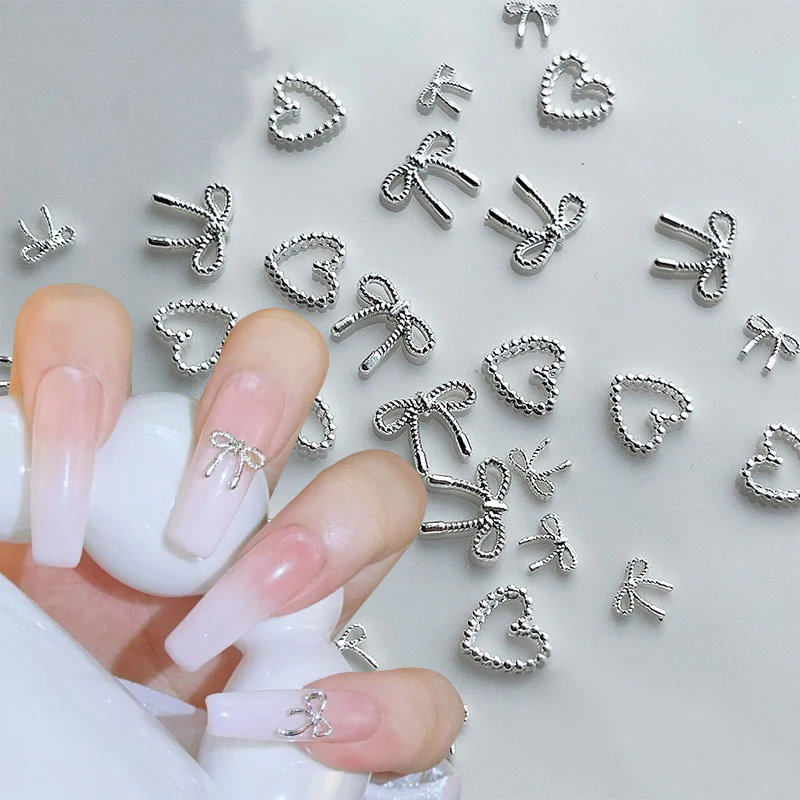 10pcs #02 Bowknot Mini Rhinestones Nail Decoration - Image 4