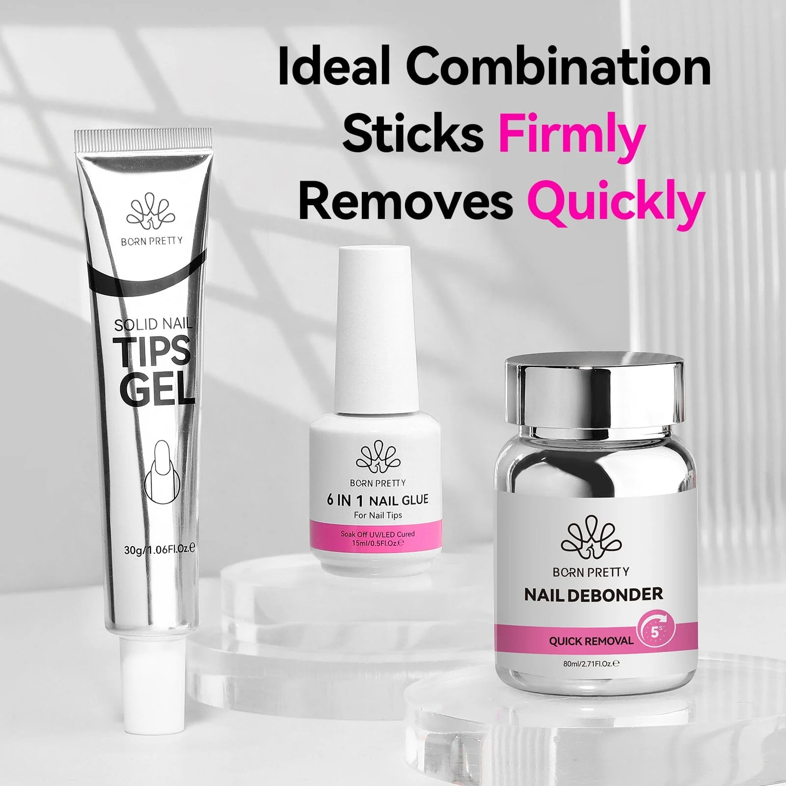 3pcs Nail Debonder 80ml - Image 11