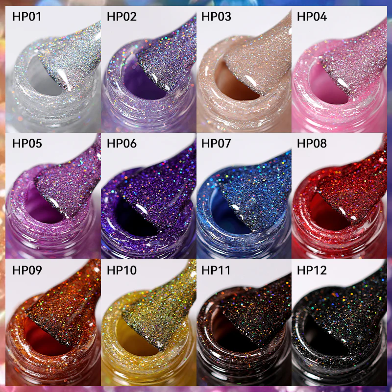 Glitter Nail Polish HP02 7ml - Image 8