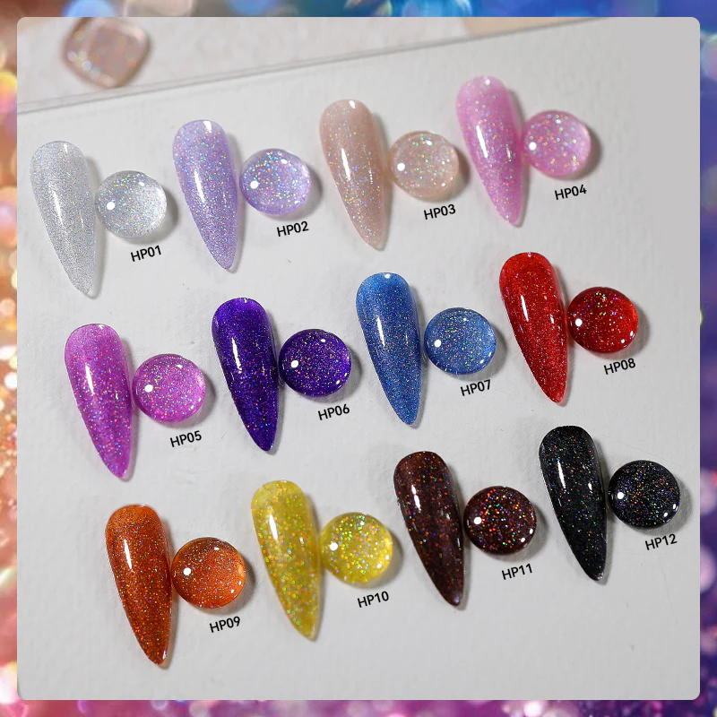 Glitter Nail Polish HP02 7ml - Image 9