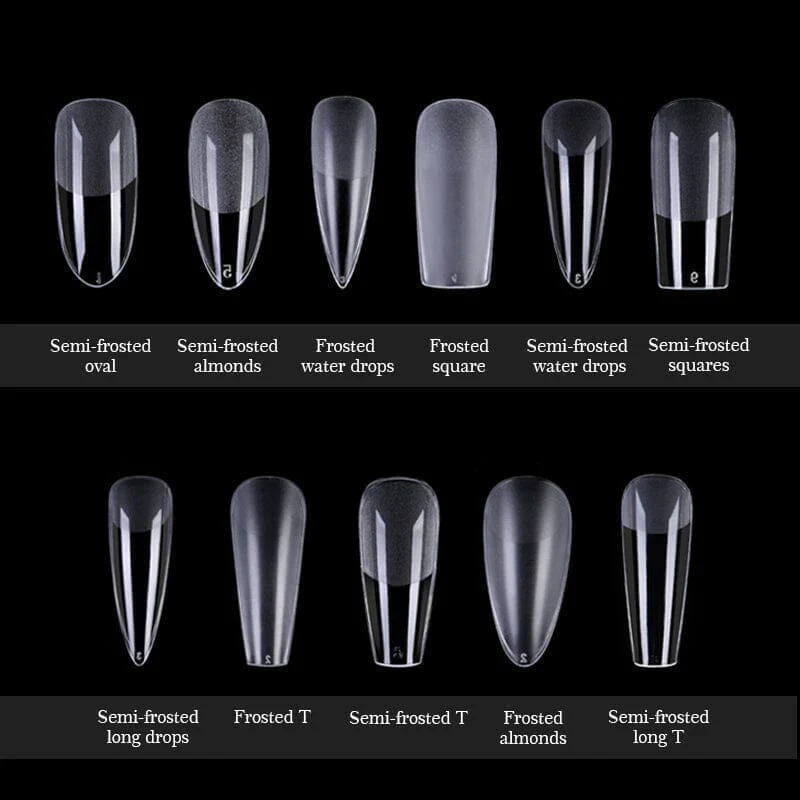 120pcs Almond Matte False Nail Tips - Image 14