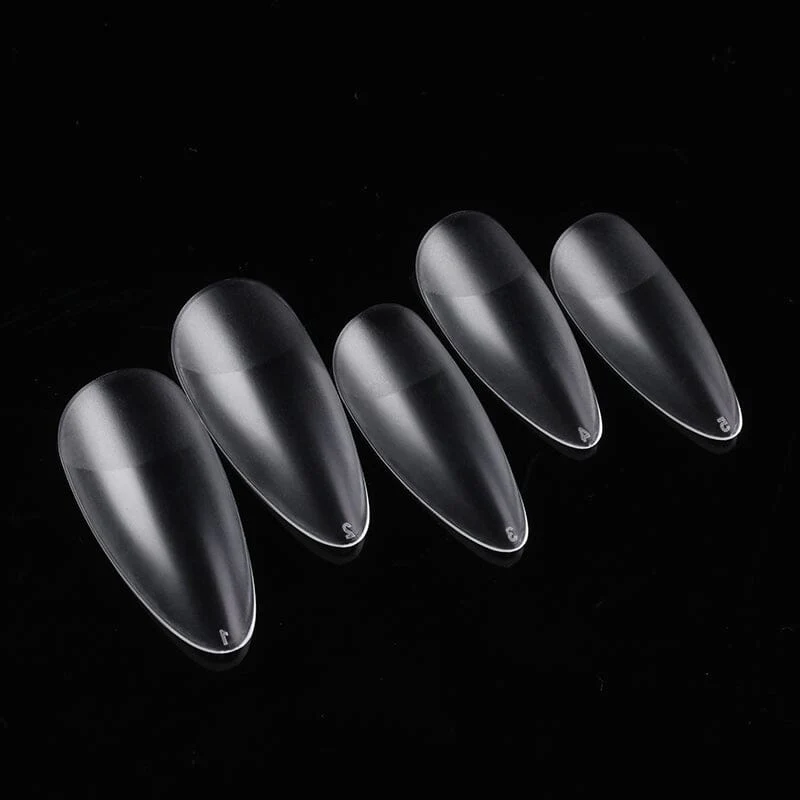 120pcs Almond Matte False Nail Tips - Image 3