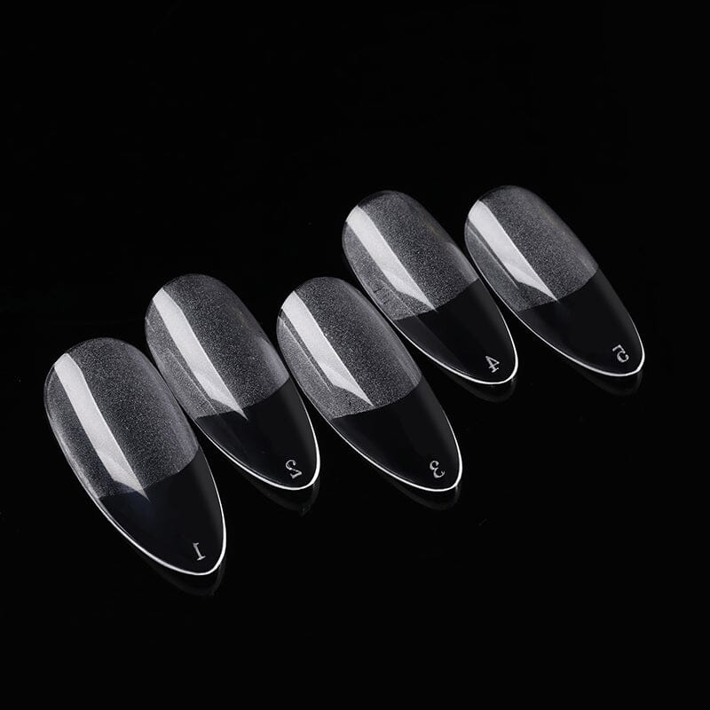 120pcs Almond Semi-frosted False Nail Tips - Image 3