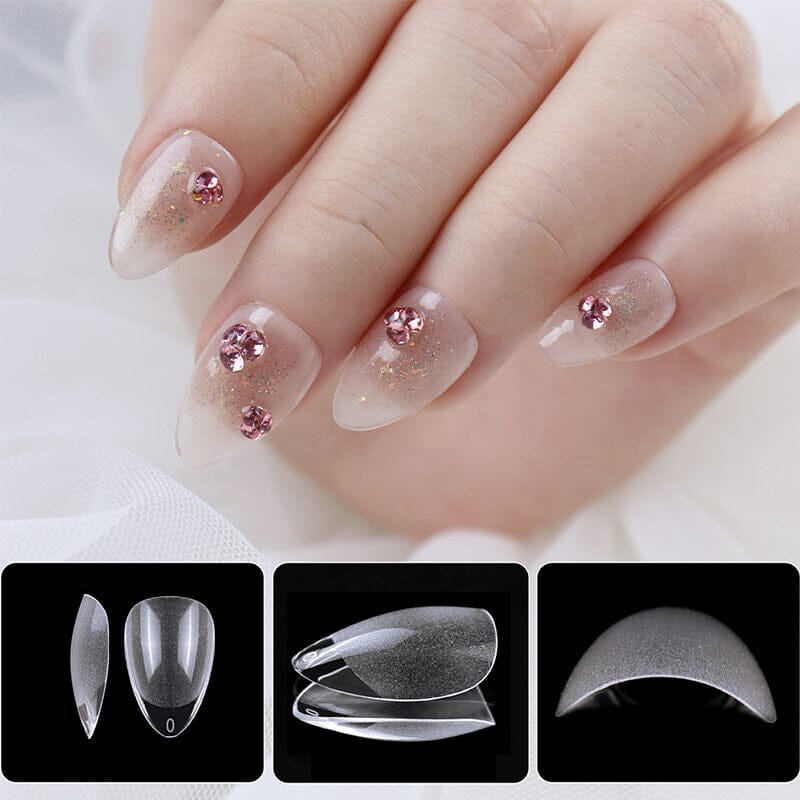120pcs Coffin Transparent False Nail Tips - Image 5