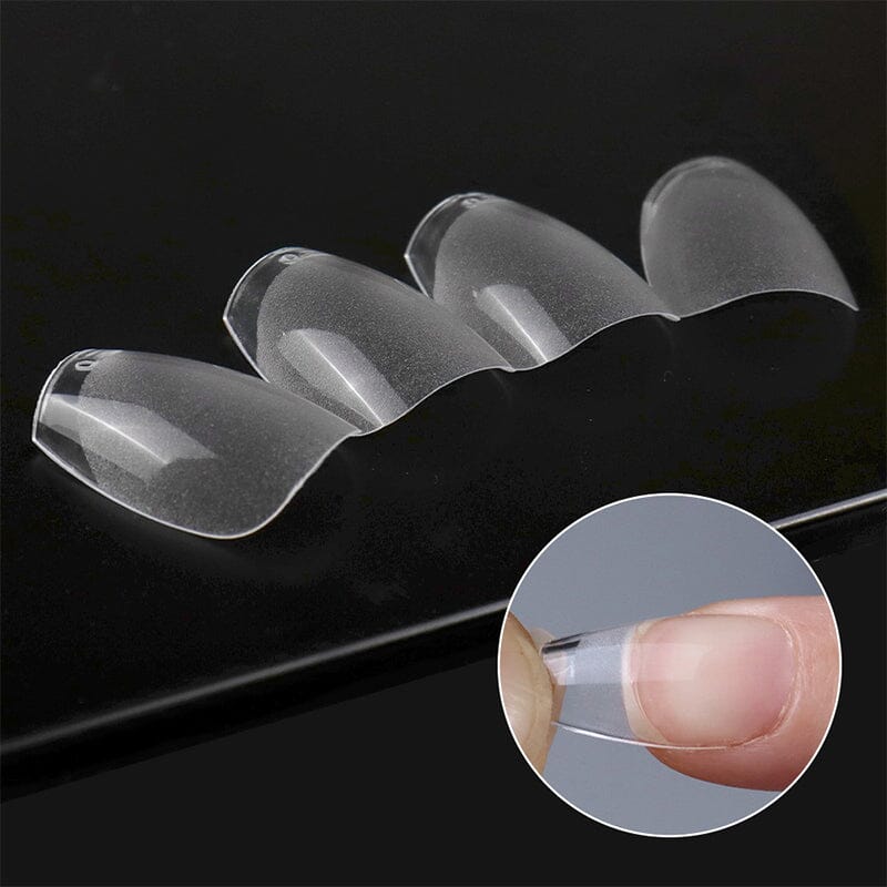 120pcs Coffin Transparent False Nail Tips - Image 7