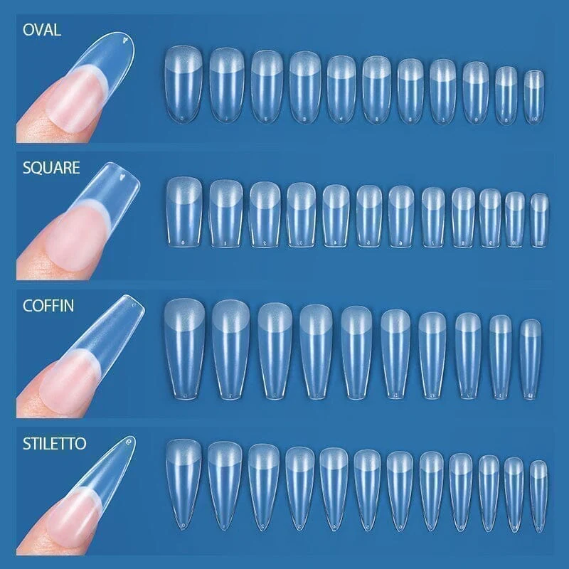120pcs Full Cover False Nail Tips - Image 22