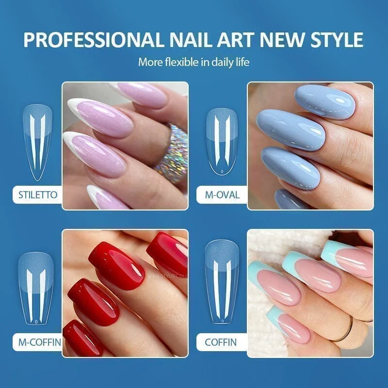 120pcs Full Cover False Nail Tips - Image 2