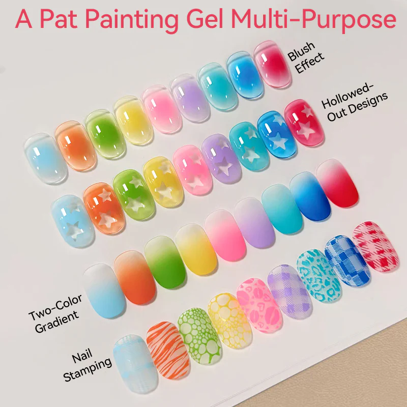 16 Colors 4 In 1 Pat Painting Gel Fairy Brier - Image 14