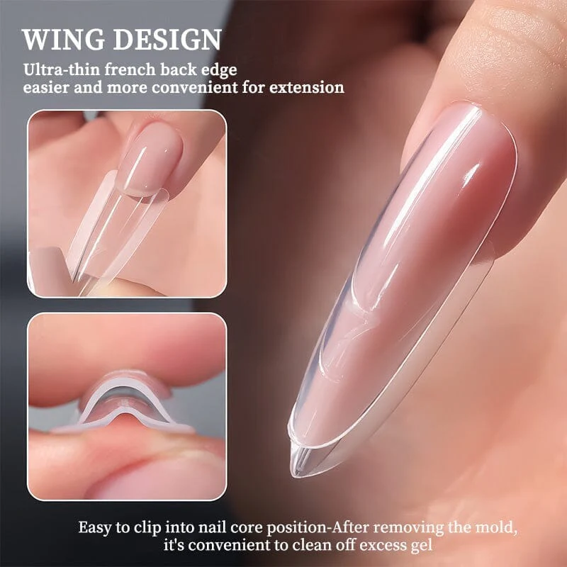 180pcs Stiletto Extension Gel Dual Forms - Image 20