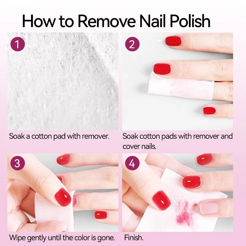 2 in 1 Nail Polish Gel Remover 100ml - Image 7