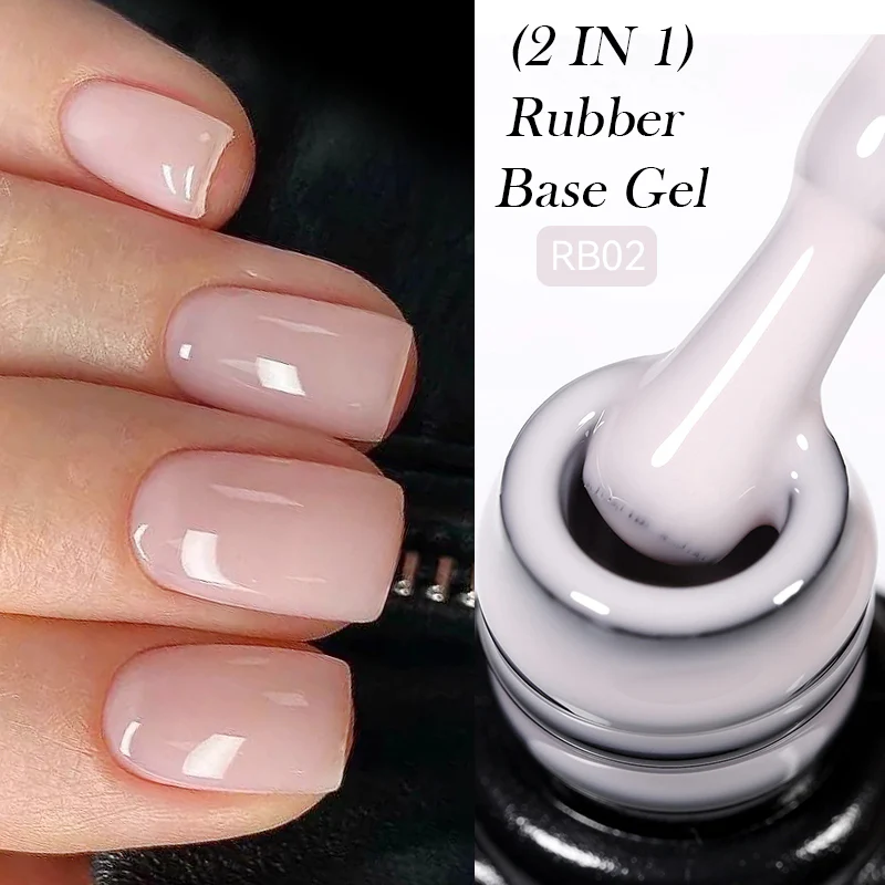 2 in 1 Rubber Base Gel RB02 7ml - Image 2