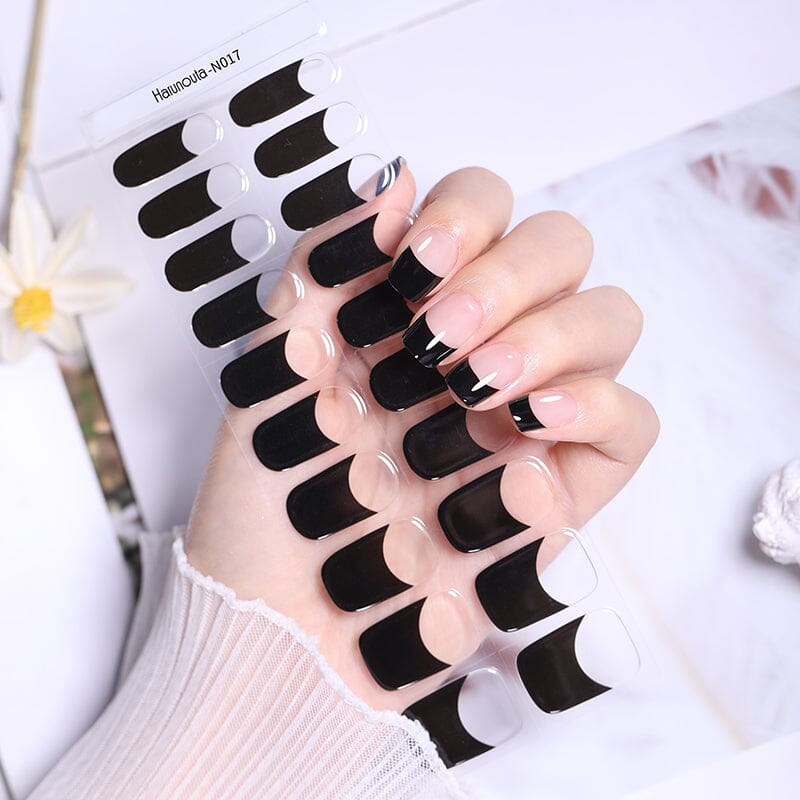 20 Tips Semi-Cured Gel Nail Strips N017 - Image 6