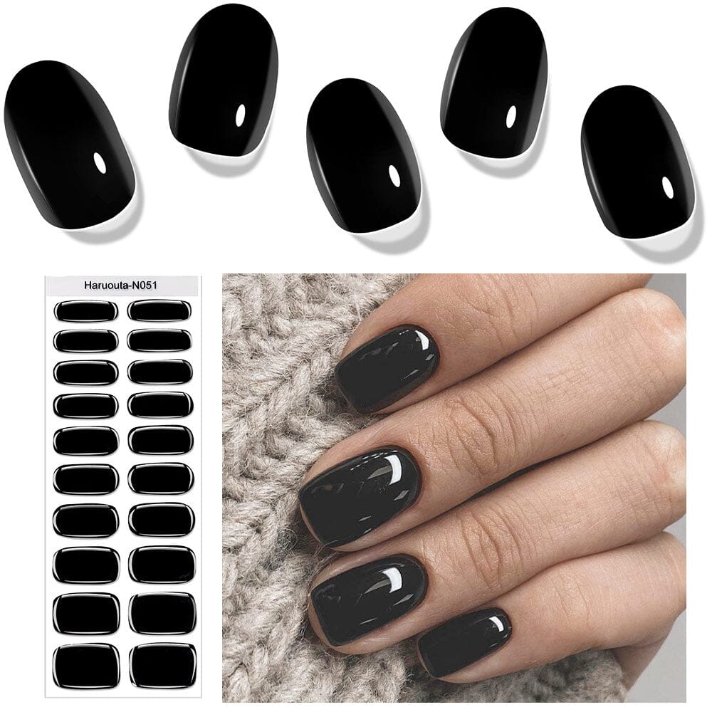 20 Tips Semi-Cured Gel Nail Strips N041-N060 - Image 11