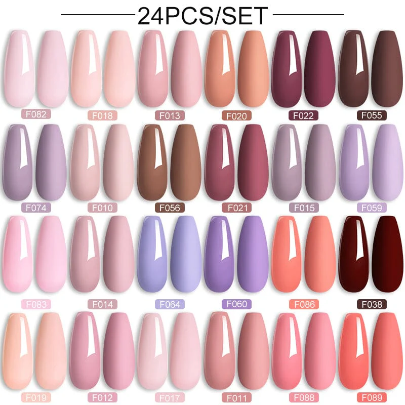24pcs Nail Gel Set 7ml