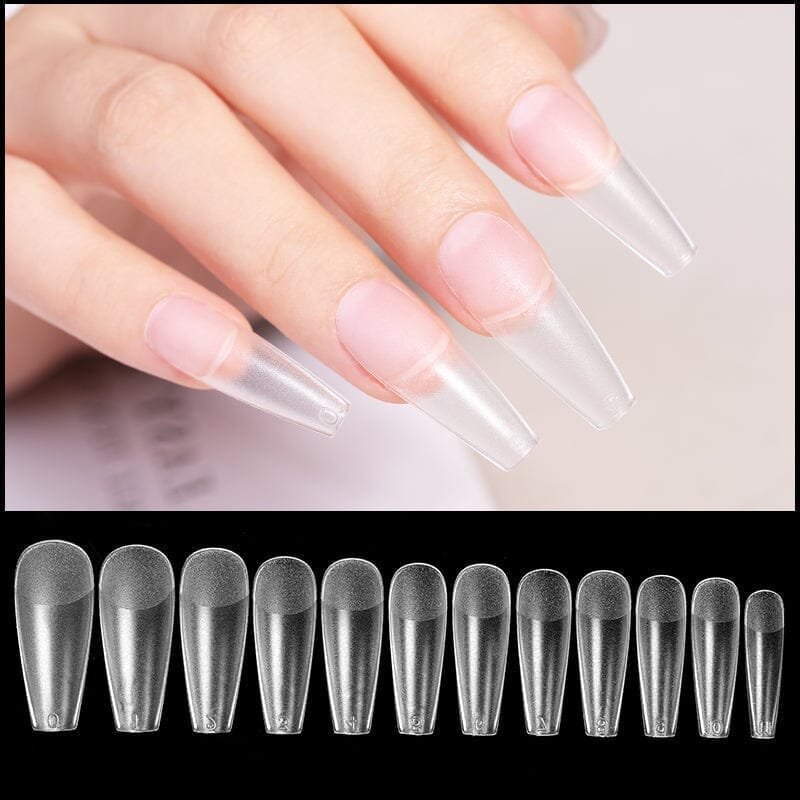 24pcs Water Drop Frosted False Nail Tips - Image 6