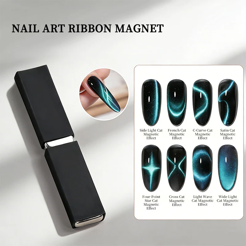 2pcs Ribbon Nail Magnets - Image 3