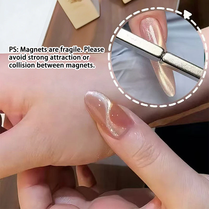 2pcs Ribbon Nail Magnets - Image 4