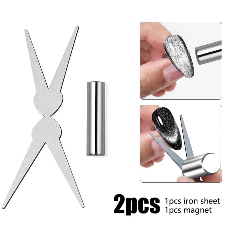 2pcs Set Magnetic Stick French Nail Art - Image 4