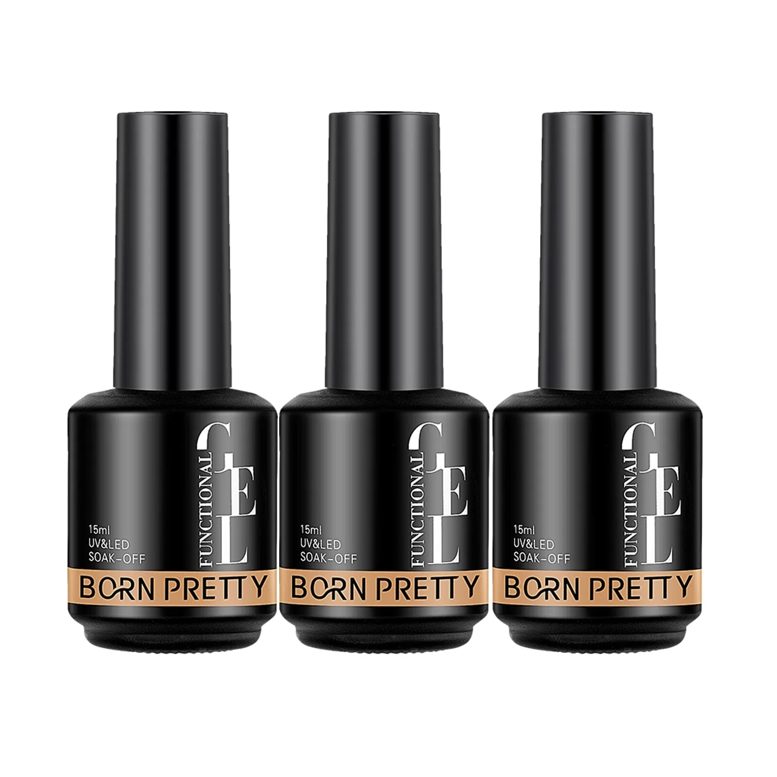 3 Bottles Super Top Coat 15ml