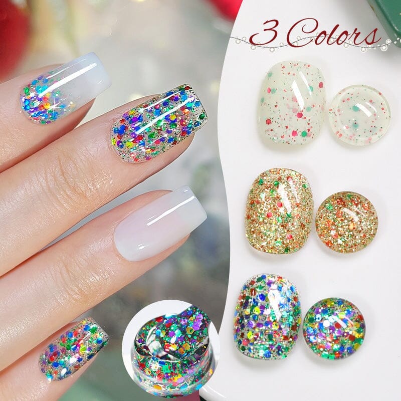 Christmas Holiday Jelly Gel Polish 15ml - Image 2