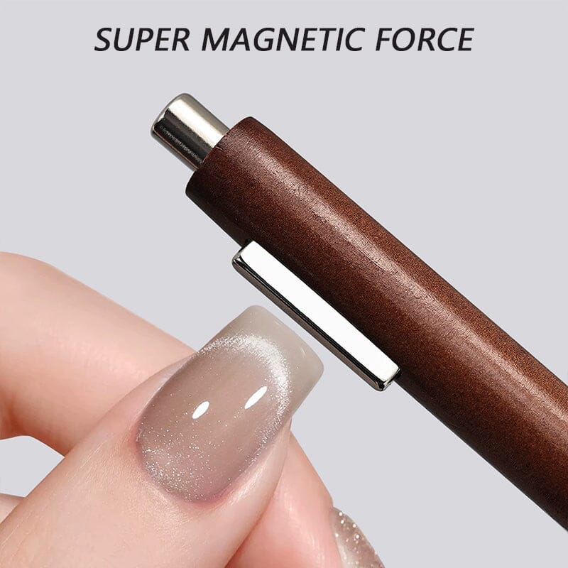 3 in 1 Cylindrical Magnetic Stick Brown Handle - Image 6