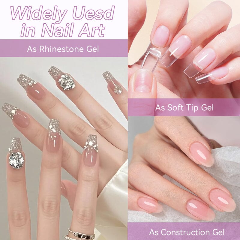 3 in 1 Nail Tip Gel 8ml - Image 9