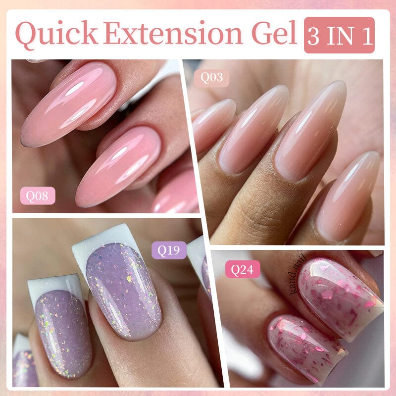 3 In 1 Quick Extension Nail Gel 7ml - Image 2