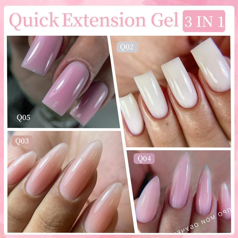3 In 1 Quick Extension Nail Gel 7ml - Image 3