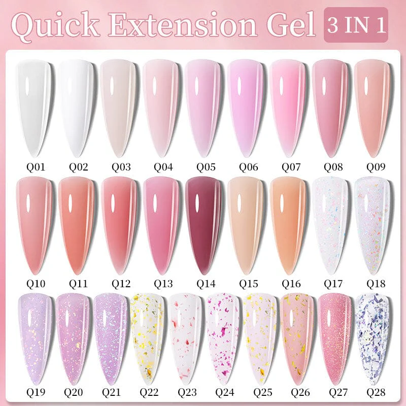 3 In 1 Quick Extension Nail Gel 7ml - Image 4