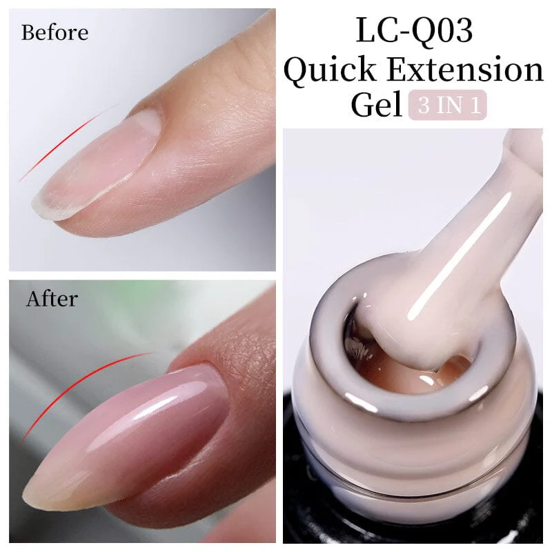 3 In 1 Quick Extension Nail Gel 7ml - Image 9