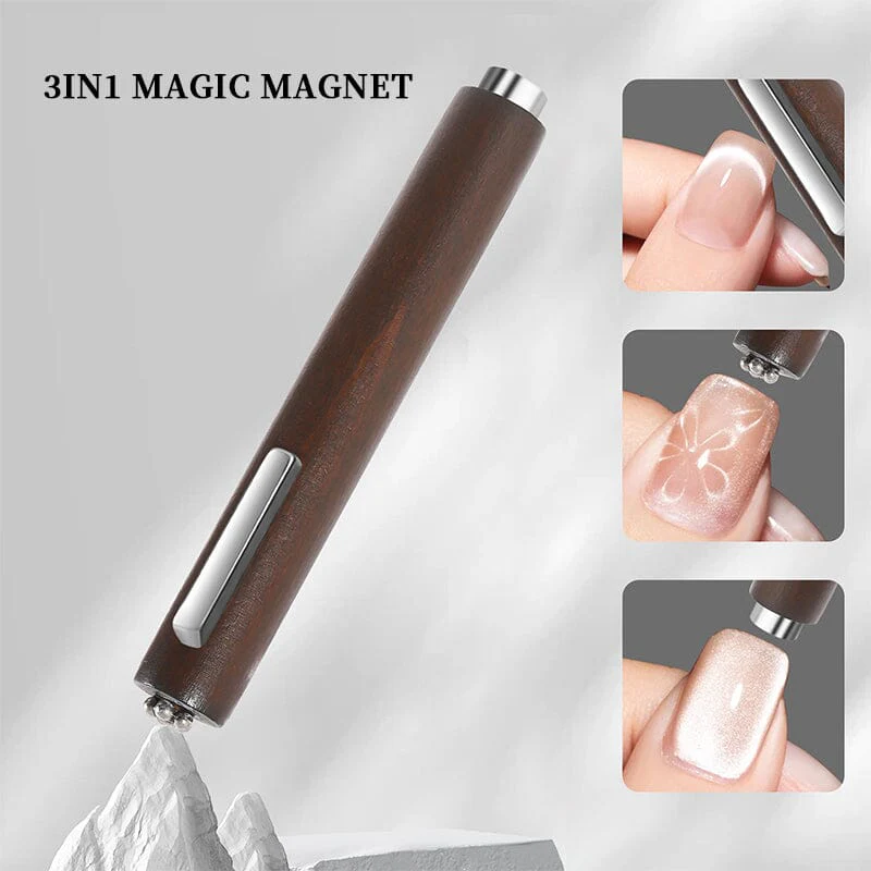 3 In 1 Strong Magnetic Stick Multifunctional Brown - Image 9