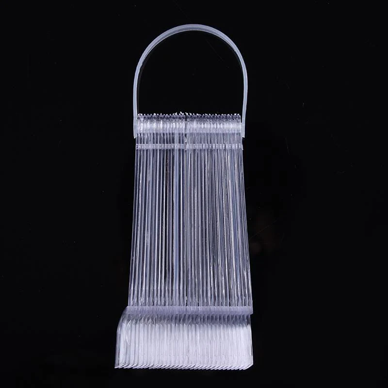 32Pcs Transparent Fan Display Nail Tips - Image 3