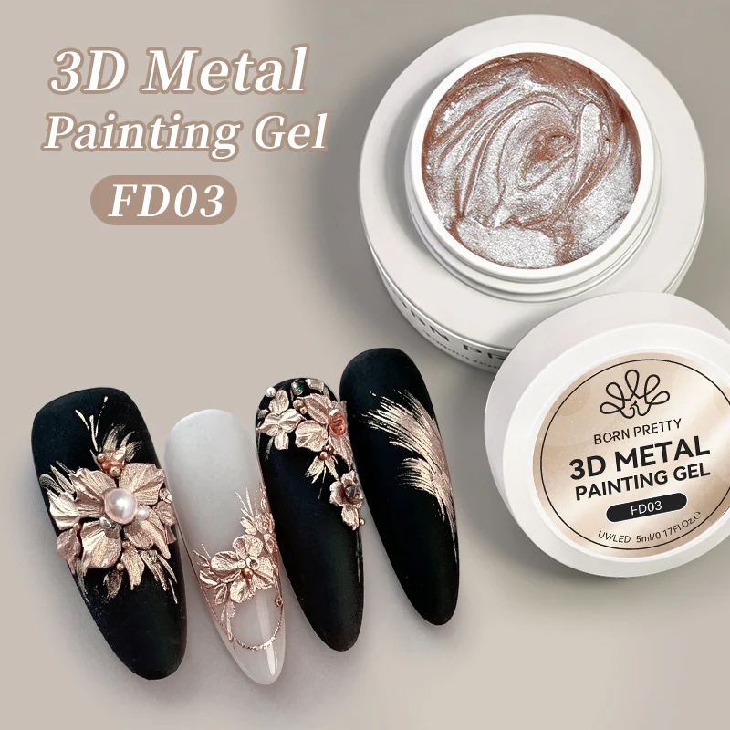 3D Metal Painting Gel 5ml - Image 17