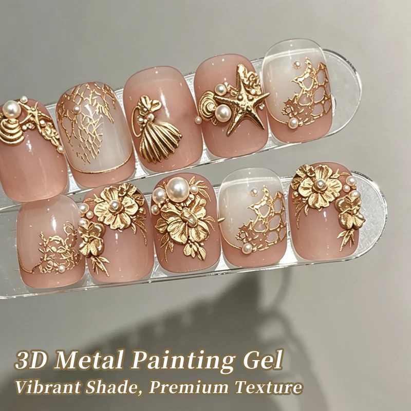 3D Metal Painting Gel 5ml - Image 6