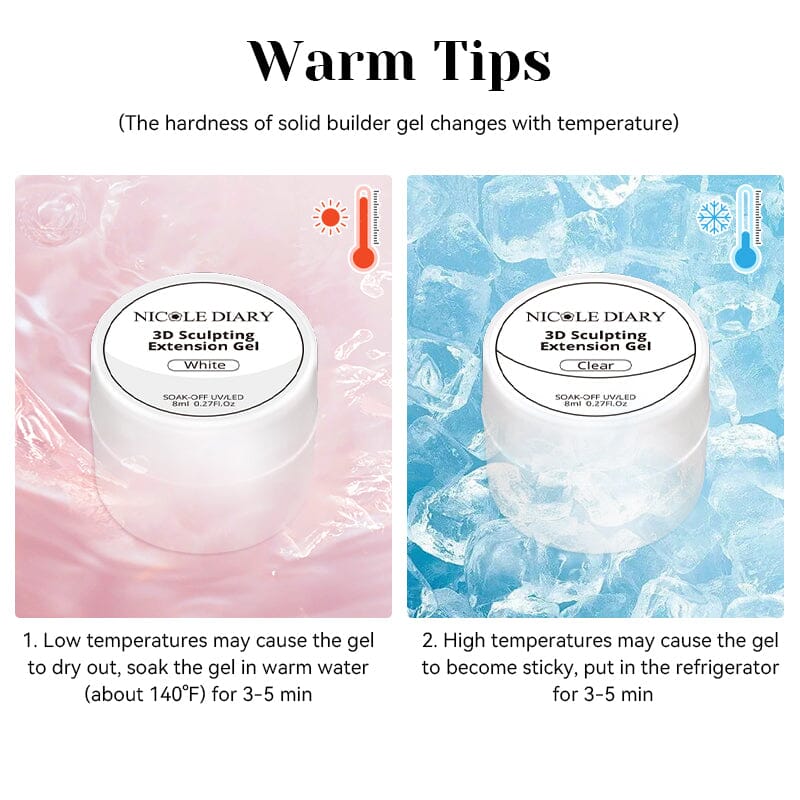 3D Sculpting Extension Gel 8ml - Image 10