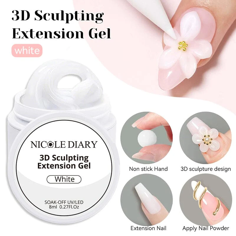 3D Sculpting Extension Gel 8ml - Image 16