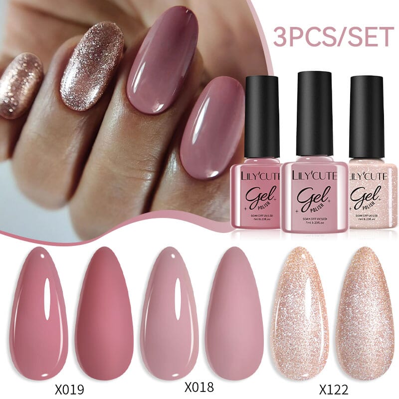 3pcs 7ml Color Gel Polish Set - Image 5