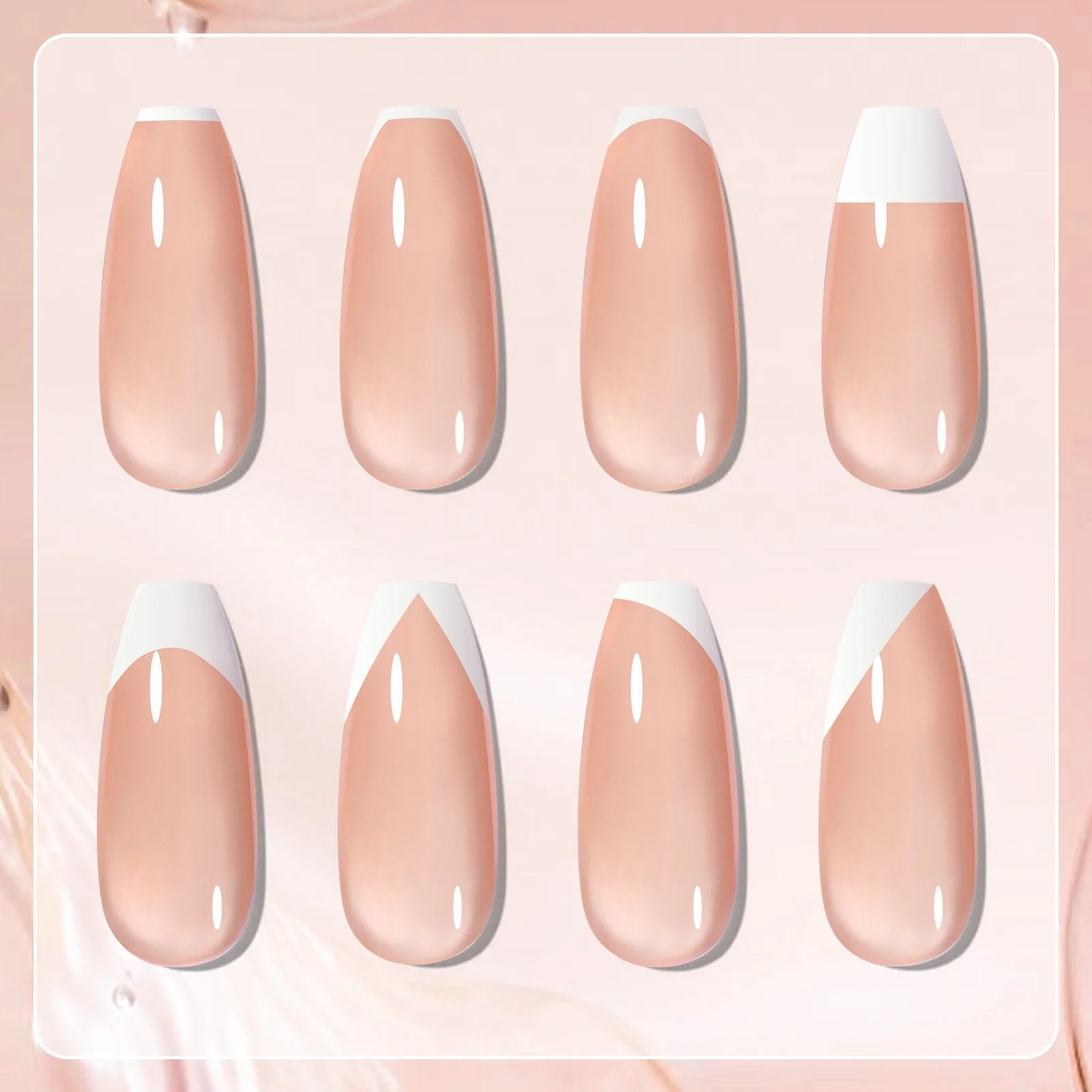 3pcs French Nails Set #04 - Image 5